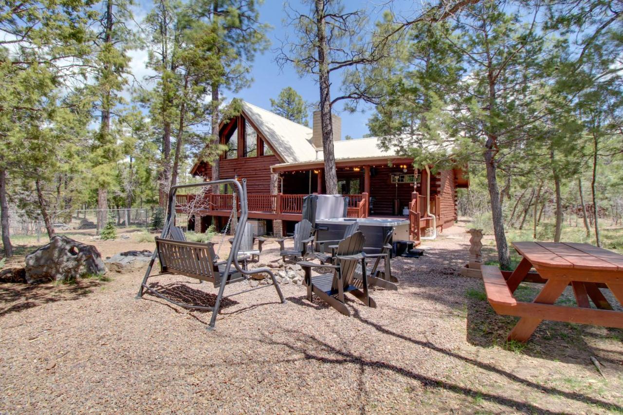 פיינטופ-לייקסייד Lakeside Cabin On 2 Acres With Fire Pit And Hot Tub! מראה חיצוני תמונה